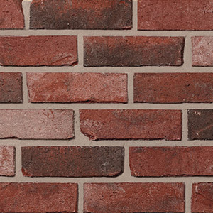 Colour sample of building brick.