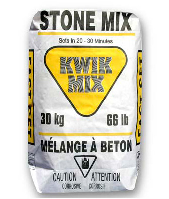Bag of Stone Mix for Concrete