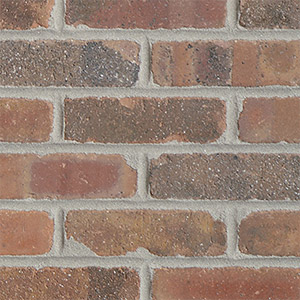 Colour swatch of thin veneer brick.