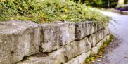 Armour Stone Retaining Wall